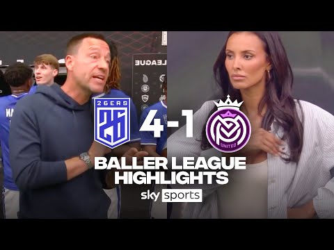 John Terry seals win over Maya Jama's MVPs | 26ers 4-1 MVPs United | Baller League Highlights