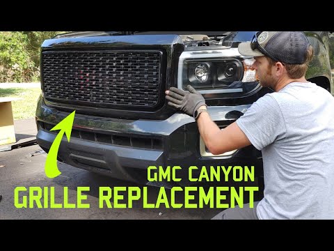 GMC Canyon GRILLE Replacement/Removal || 2015-2020 || Step-By-Step DIY Guide