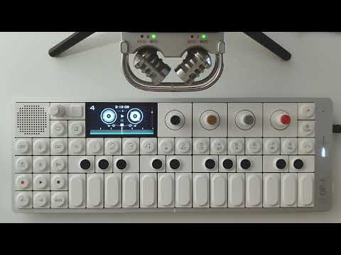 OP-1 Field keybed, click/pop test and first song