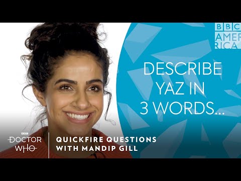 Quickfire Questions with Mandip | Doctor Who | BBC America