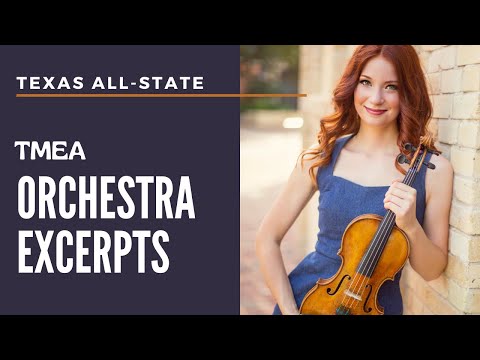 All-State Texas 2016-17 TMEA Orchestra Excerpts - Chloé Trevor