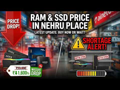 LOOT LO! 🔥 Nehru Place RAM SSD Price Drop! Is This India's Biggest Computer Market Scam? #RAMPRICE
