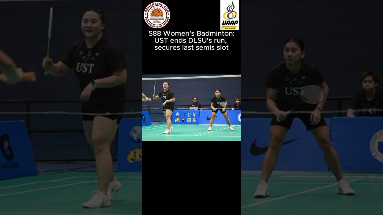 UAAP Women's Badminton: UST beats DLSU in playoff; Ateneo-UST, UP-NU Final 4 matchups set