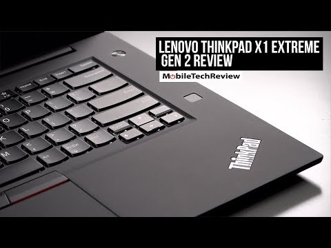 External Review Video VsdOi6bbhmQ for Lenovo ThinkPad X1 Extreme G2 Laptop