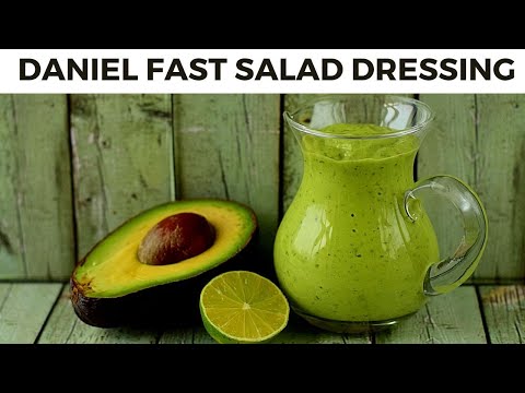 Daniel Fast Salad Dressing (Daniel Fast Approved)