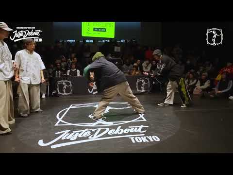 【JUSTE DEBOUT TOKYO 2025】HIPHOP TOP8 Yass &Yusei VS SEIYA + THE D SoraKi