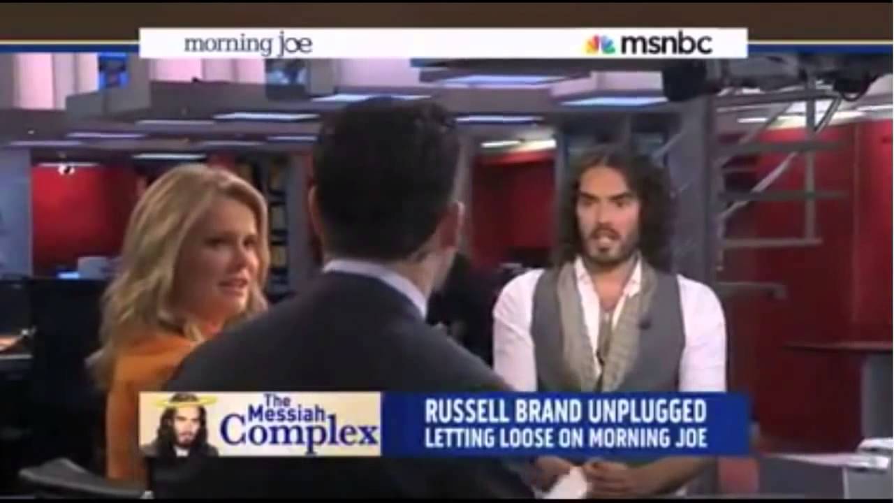 Russell Brand Destroys MSNBC Talk Show Host