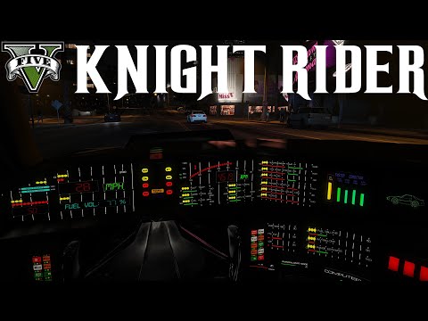 GTA 5 Knight Rider Mod v4.05 - S1&2 Interior Update