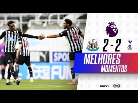 GOL BRASILEIRO E DOIS DE KANE! Melhores momentos de Newcastle 2 x 2 Tottenham na Premier League