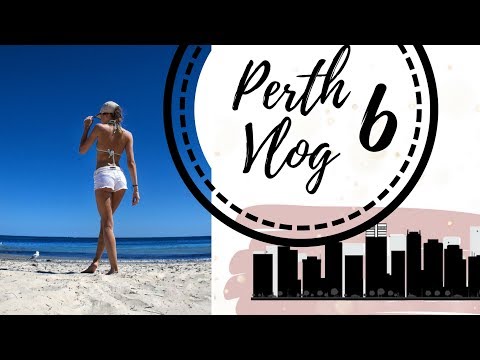 PERTH Vlog6 - BeachDay, FreoMarkets, TheTonightDough Ben&Jerrys TasteTest // annrahel