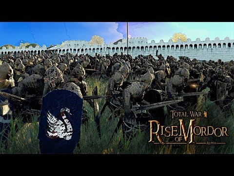 The Might Of Dol Amroth - Epic Custom Map! - Total War: Rise Of Mordor Gameplay