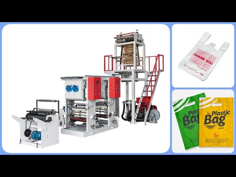 The most economical and affordable plastic bag machine production line