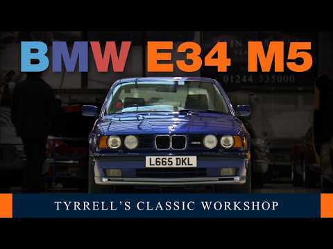 BMW E34 M5- the ultimate driving machine?| Tyrrell's Classic Workshop