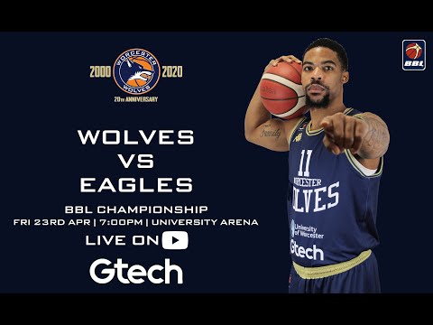 Worcester Wolves vs Newcastle Eagles BBL Championship LIVE 23/04/2021