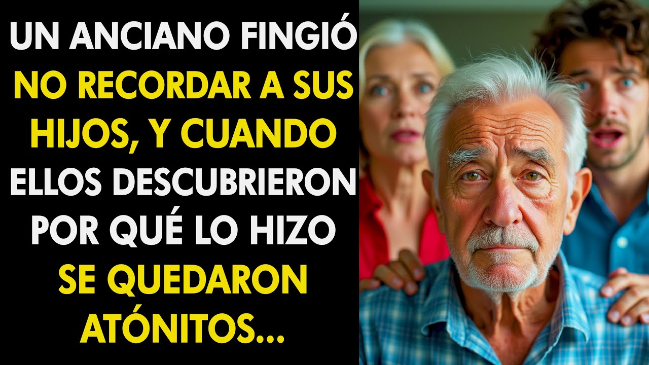 Un ANCIANO se Sentía Abandonado por sus Hijos e Ideó un Plan que los dejó Atónitos… Historias Reales