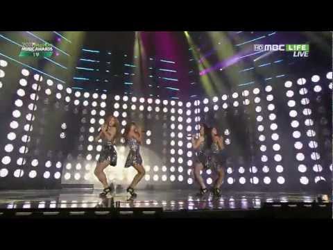 111124 Sistar Stage (Ma boy + How dare you + So cool)