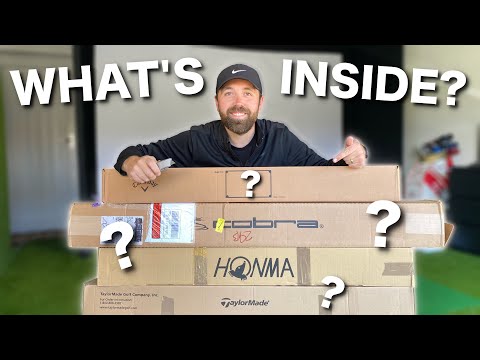 I test golf clubs I've never unboxed (big shock)