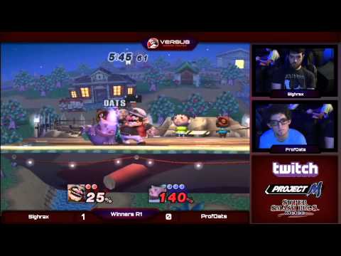 VS Weekly 10/15/14- Winners R1- Sighrax (Wario) vs ProfOats (Ivysaur)