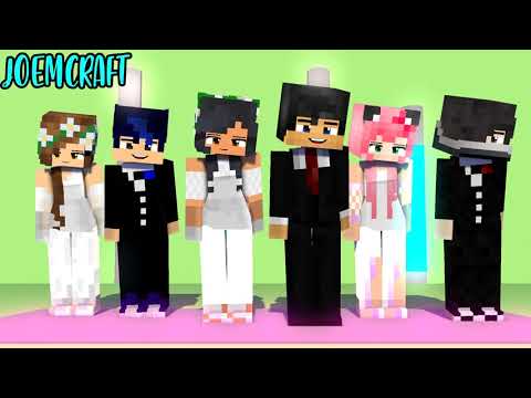 COUPLE DANCE | HERO TONIGHT DANCE | SUPER IDOL DANCE | GANGNAM STYLE - Minecraft Animation