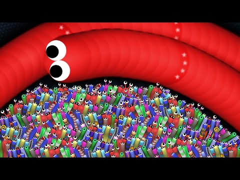 Slither.io 1 Hacker Pro Snake vs 71017 Tiny Snakes Epic Slitherio Gameplay