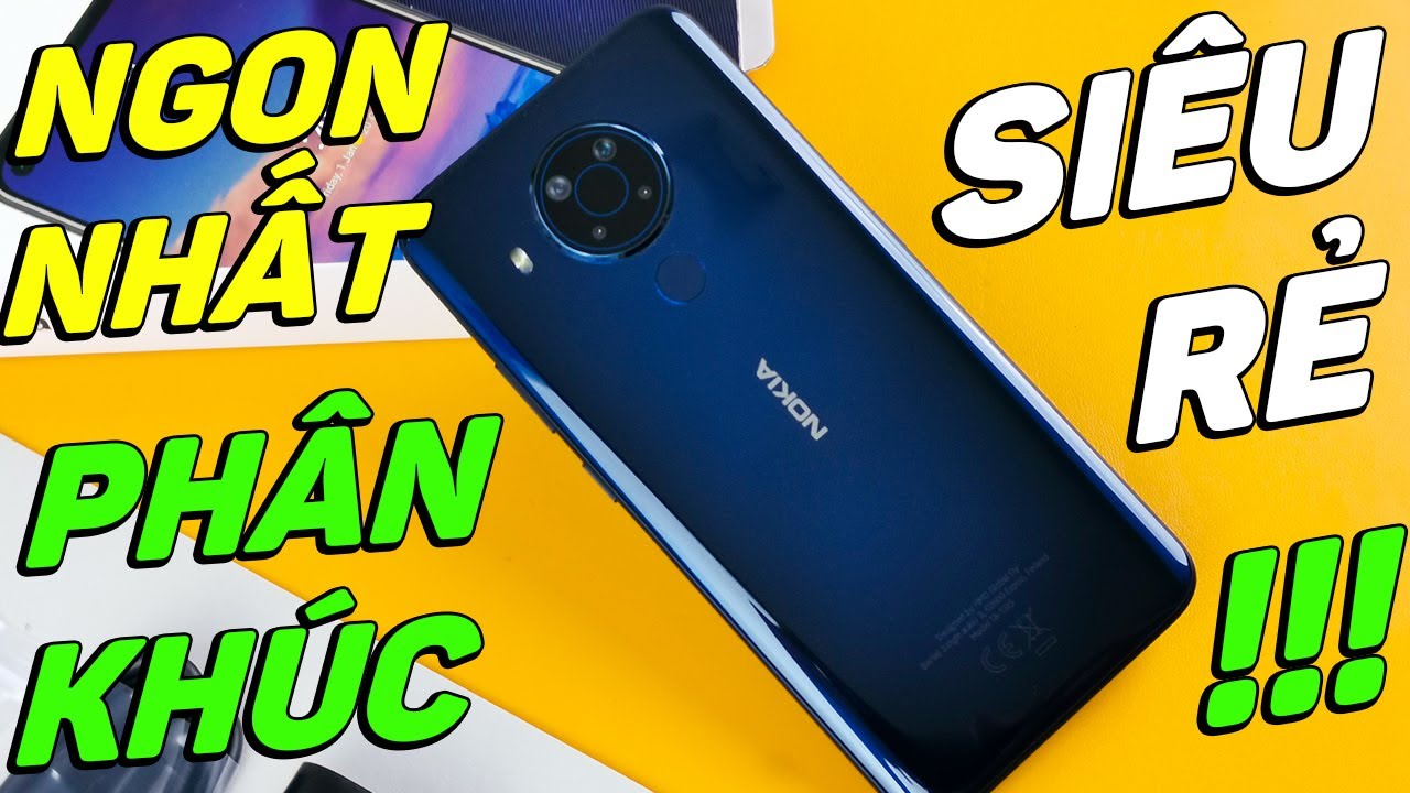 Mở hộp Nokia 5.4: 128GB ROM, Android 11 NGON NHẤT phân khúc GIÁ RẺ!!!