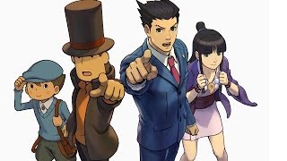 Professor Layton vs Phoenix Wright ~Court Begins~ Extended