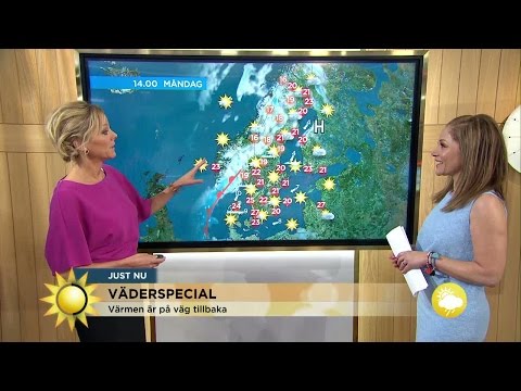 Nu kommer sommarvärmen! - Nyhetsmorgon (TV4)