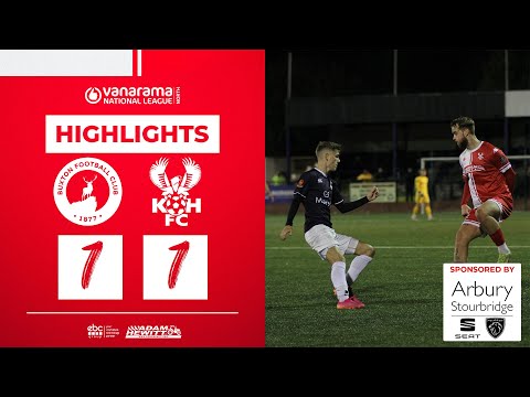 📺 HIGHLIGHTS | 27 Sep 22 | Buxton 1-1 Harriers