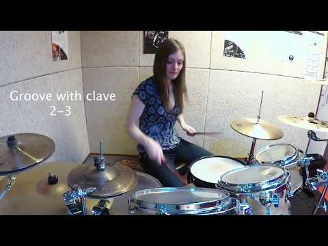 Groove illusion over clave 2-3