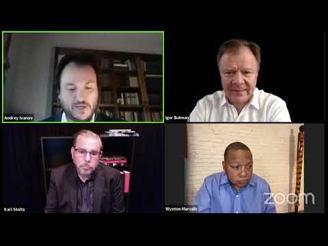 Igor Butman meets Wynton Marsalis. Online public talk hosted by AMC