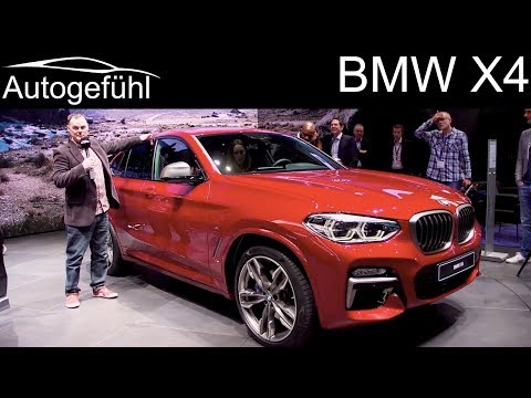 BMW X4 REVIEW reveal @ Geneva Motor Show 2018 - Autogefühl