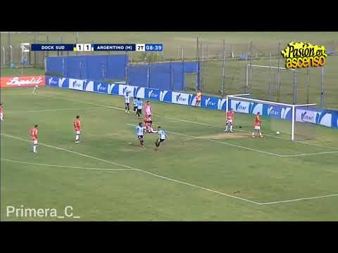 Dock Sud 1-4 Argentino De Merlo / Goles / Primera C