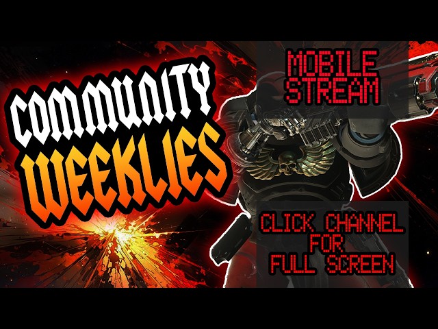 ⚡Mobile⚡DROPS⚡Weekly HARD CARRIES⚡!join for YOUR !weekly FREE blue Triangles! - Space Marine 2