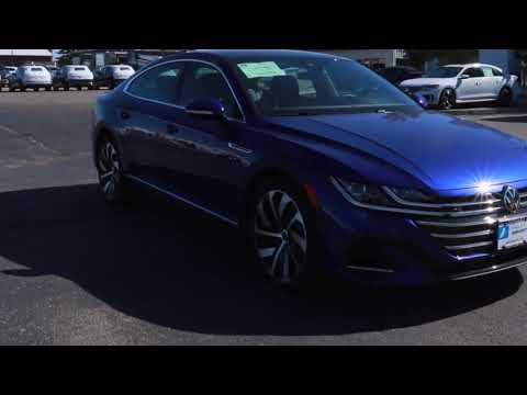 2021 Volkswagen Arteon Shiny Blue Sedan 4MOTION -