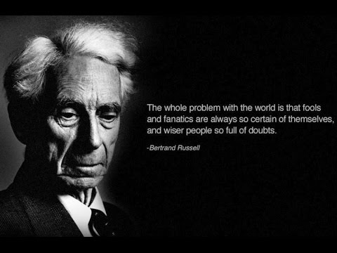 Bertrand Russell speech in Manchester
