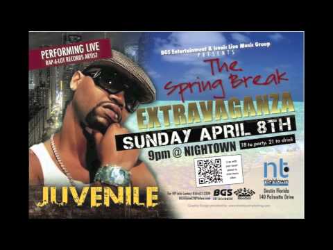 EXCLUSIVE NEW JUVINILE TRACK FOR "THE SPRING BREAK EXTRAVAGANZA" YALL SLEEPING ON ME