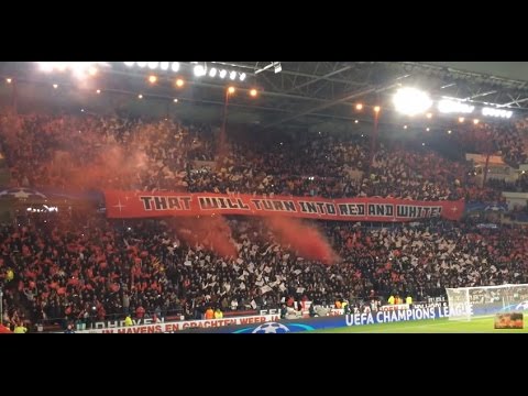 PSV Support: Sfeermovie PSV- Atletico Madrid : 24/2/2016 : 0-0
