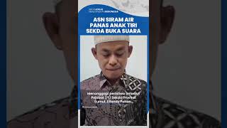 Viral Oknum ASN Medan Siram Anak Tiri Pakai Air Panas: Korban Menangis, Pemprov Turun Tangan