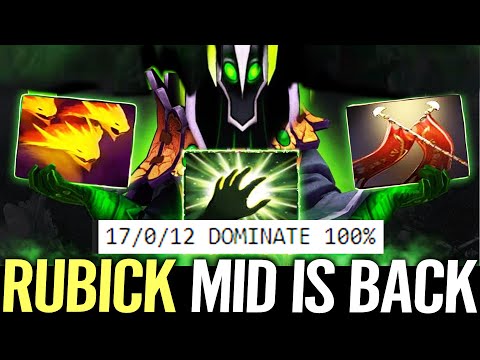 🔥 RUBICK MID IS BACK — 100% Dominated 17/0/12 Master Play by Nine Tundra Dota 2 Pro