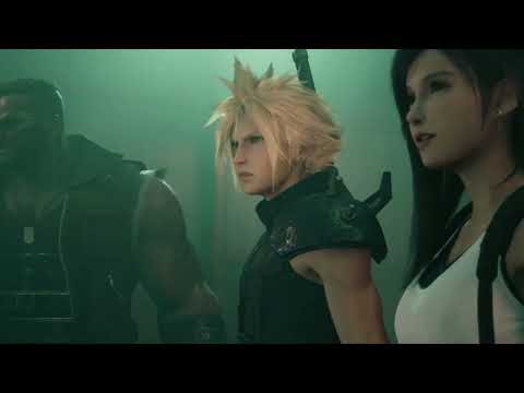 Final Fantasy VII REMAKE - Crab Warden Boss Fight - Hard Mode (No Damage)