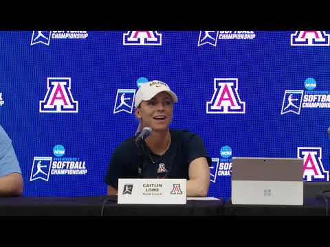 University of Arizona Softball Super Regional Postgame Press Conference: 5/27/22