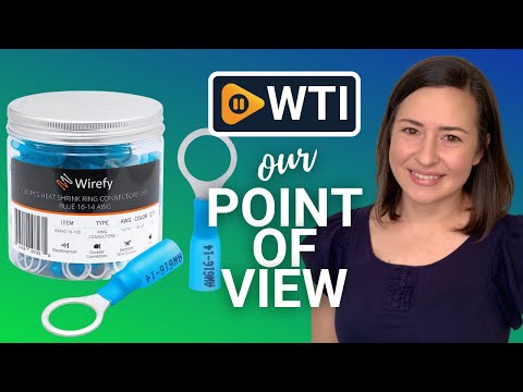 Wirefy Heat Shrink Ring Terminals - WTI product video review