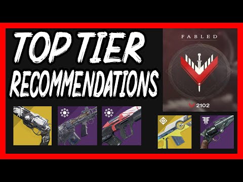 Top Tier Comp Weapon Recommendations - Grinding to 2,100