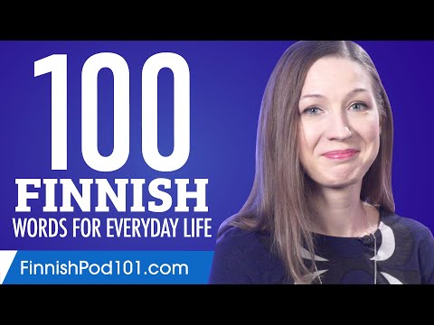 100 Finnish Words for Everyday Life - Basic Vocabulary #5