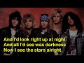SO FINE (LYRICS) GUNS N' ROSES - USE YOUR ILLUSION