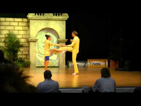 Christopher PÜTZ und Chiara PÜTZ World Masters Rimini 13.07.2013 Vorrunde Akrobatik A-Klasse