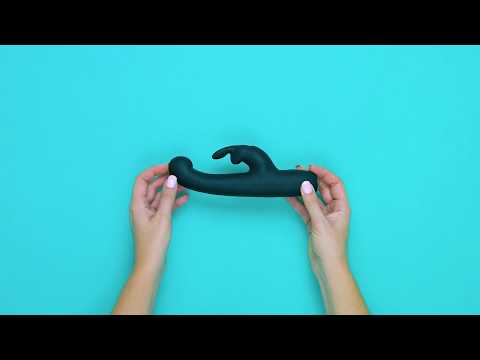 Happy Rabbit - Slimline G-Spot Rabbit Lüks Vibrator Black