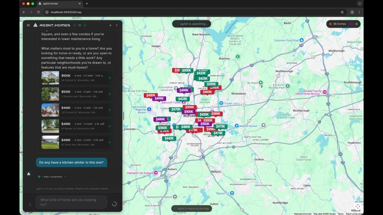 Visual similarity search demo