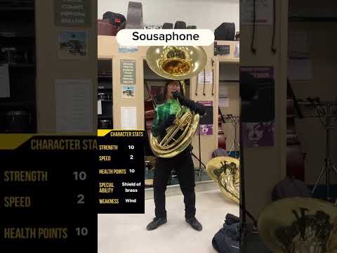 Choose your Brass Character #band #marchingband #tuba #euphonium #trombone #trumpet