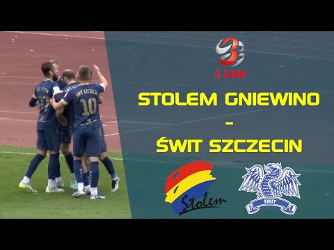 Stolem Gniewino - Świt Szczecin | 3 Liga | Piłka nożna 🔴 LIVE